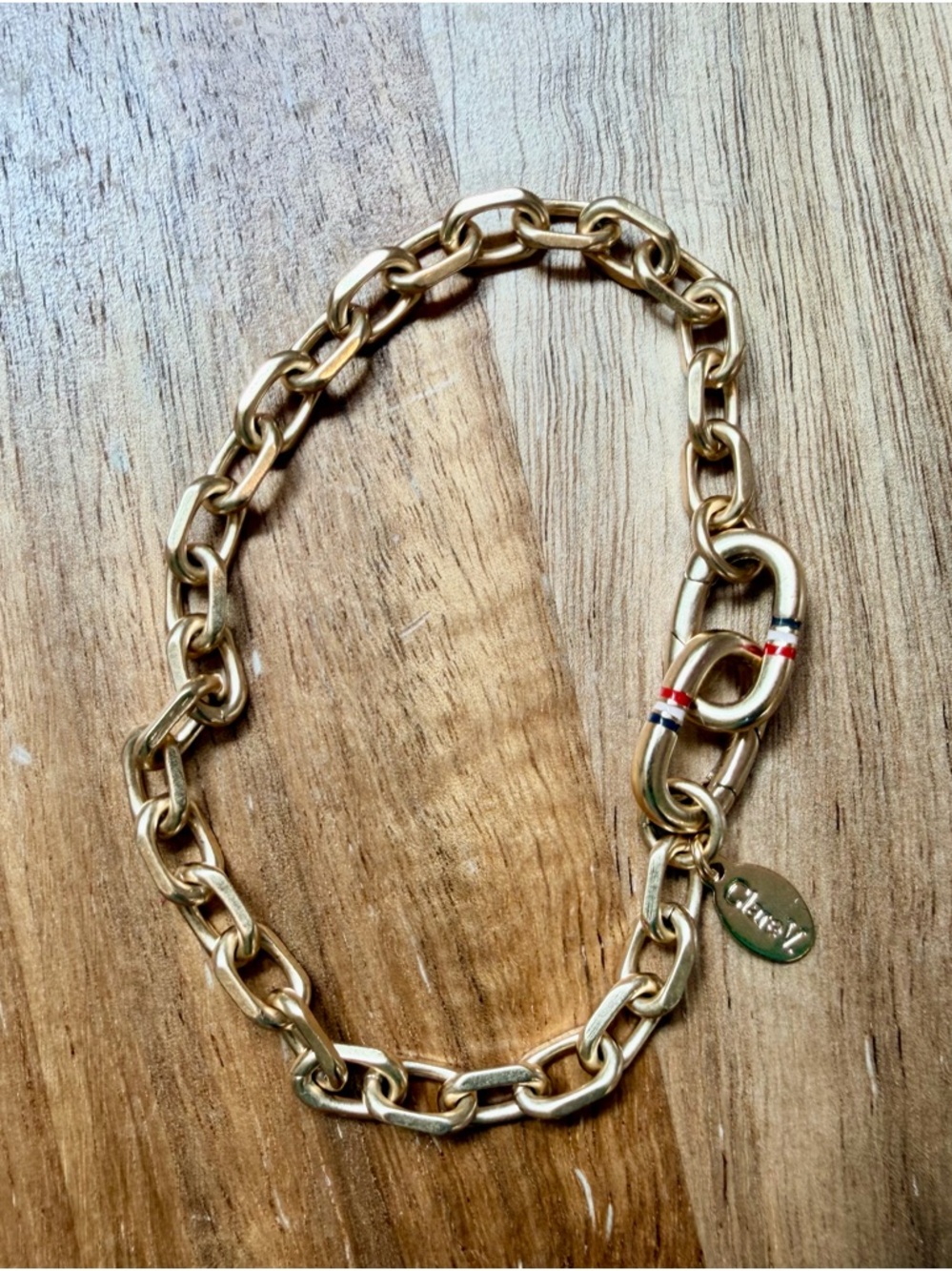 Clare V bracelet - charm chain NWT
